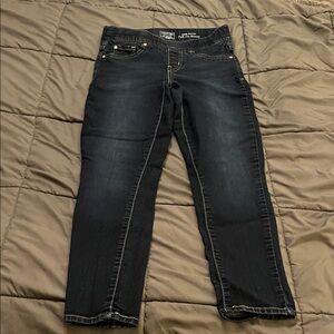 Levi's Dark Blue Skinny Jeans for Women Pull On Size 2 Short